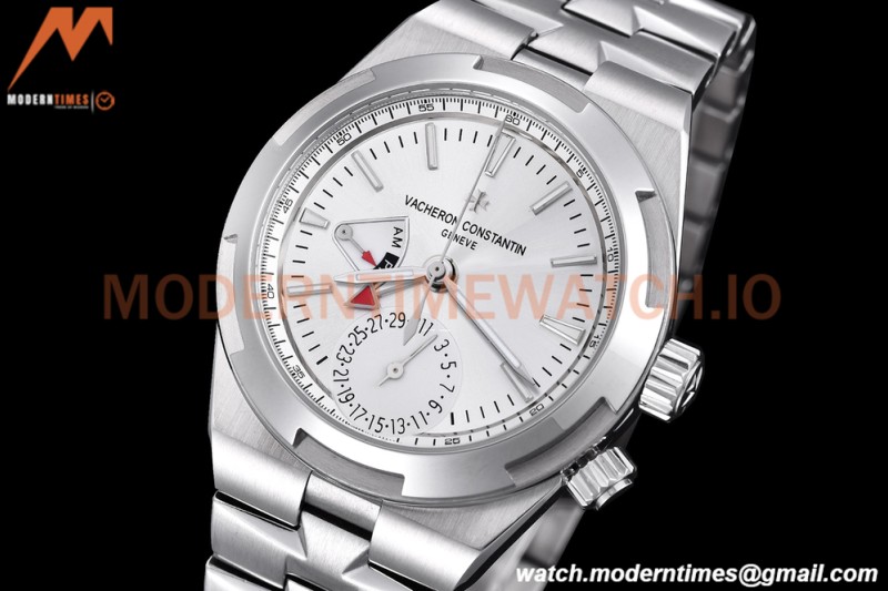 Vacheron Constantin - Overseas 7900V Dual Time SS/SS White PZF A5110