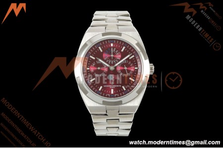 Vacheron Constantin - Overseas Perpetual Calendar 4300V SS/SS Burgundy 8F A1120