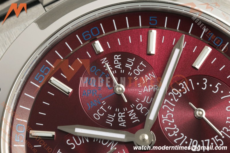 Vacheron Constantin - Overseas Perpetual Calendar 4300V SS/SS Burgundy 8F A1120 | 바쉐론 콘스탄틴 - 오버시즈 퍼페추얼 캘린더 4300V SS/SS 버건디 8F A1120