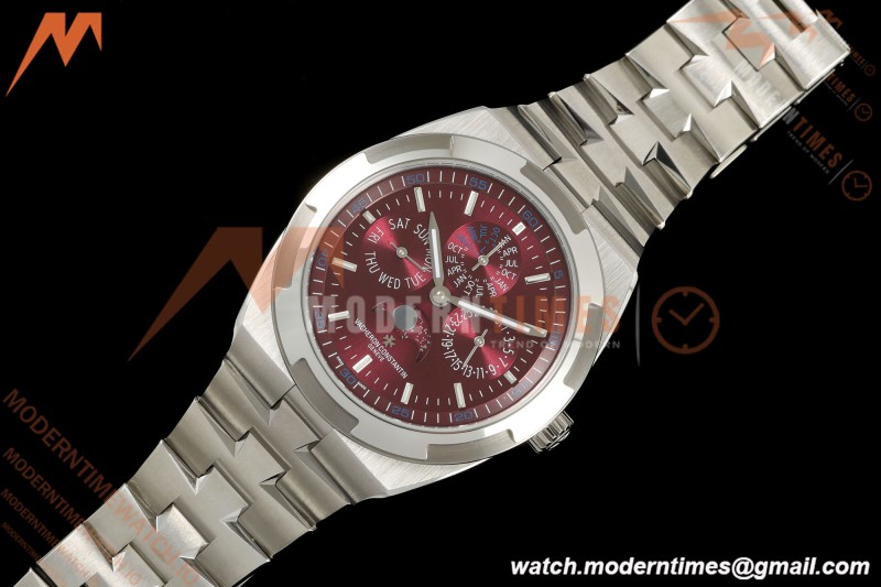 Vacheron Constantin - Overseas Perpetual Calendar 4300V SS/SS Burgundy 8F A1120 | 바쉐론 콘스탄틴 - 오버시즈 퍼페추얼 캘린더 4300V SS/SS 버건디 8F A1120