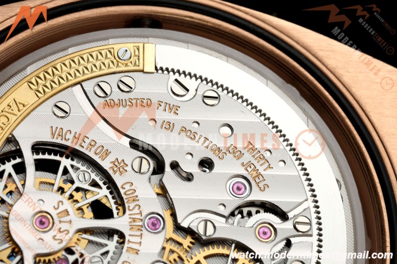 Vacheron Constantin - Overseas 6000V/210R-B733 RG/RG Blue/Stk ANTF Tourb