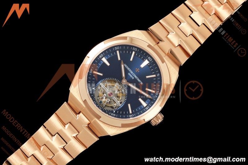 Vacheron Constantin - Overseas 6000V/210R-B733 RG/RG Blue/Stk ANTF Tourb