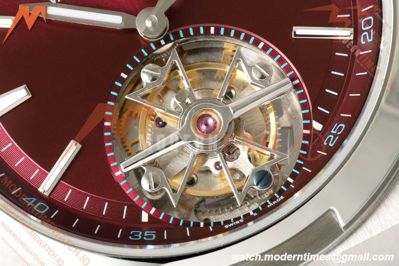 Vacheron Constantin - Overseas 6000V/210T-H179 SS/SS Red/Stk ANTF Tourb