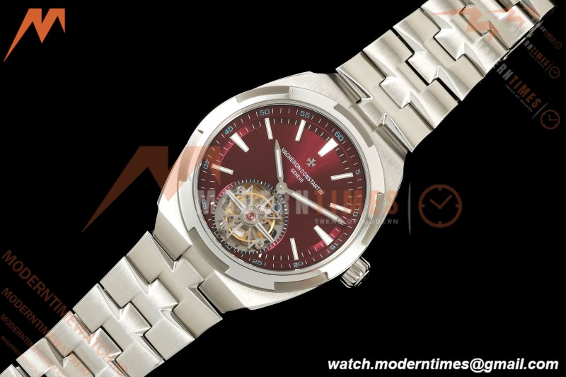 Vacheron Constantin - Overseas 6000V/210T-H179 SS/SS Red/Stk ANTF Tourb