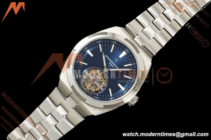 Vacheron Constantin - Overseas 6000V/110A-B544 SS/SS Blue/Stk ANTF Tourb