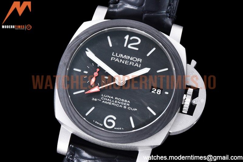 Panerai - PAM1096 Lum. Luna Rossa GMT TI/LE Blk VSF P9010
