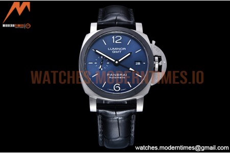 Panerai - PAM1279 Lum. GMT TI/LE Blue VSF P9010
