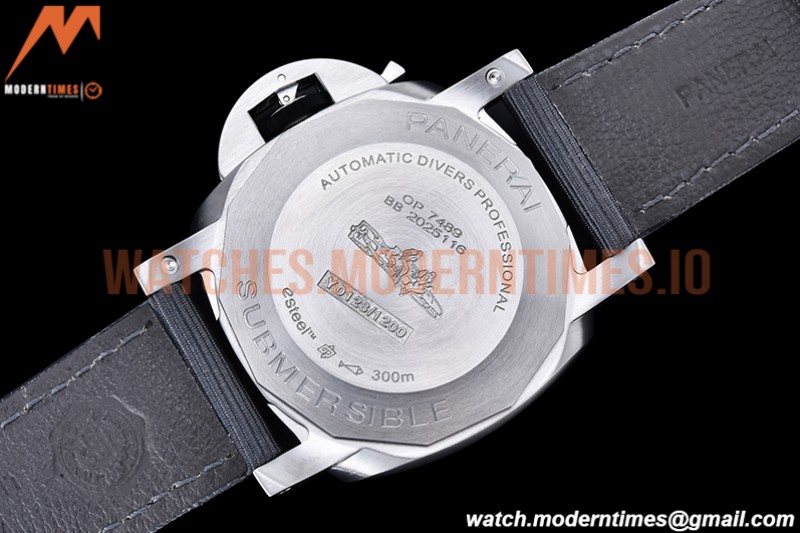 Panerai - Submersible QuarantaQuattro 44mm SS/NY Anth VSF P900