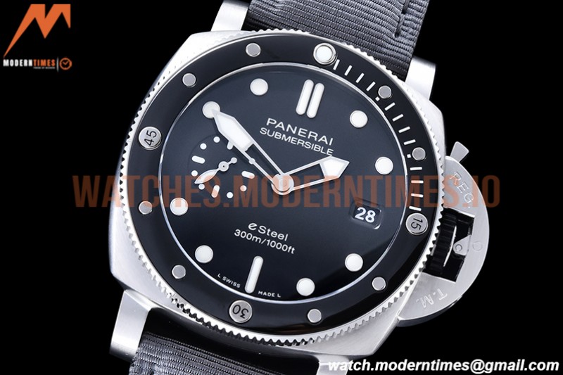 Panerai - Submersible QuarantaQuattro 44mm SS/NY Anth VSF P900