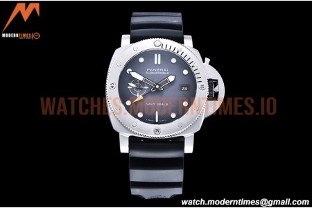 Panerai - Pam1323 Submersible GMT Navy Seal SS/RU Gry VSF P9011