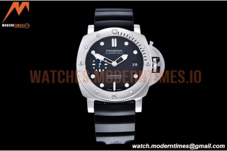Panerai - PAM1229 Submersible Quaranta 44mm SS/RU Blk VSF P900
