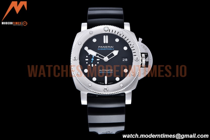 Panerai - PAM1229 Submersible Quaranta 44mm SS/RU Blk VSF P900
