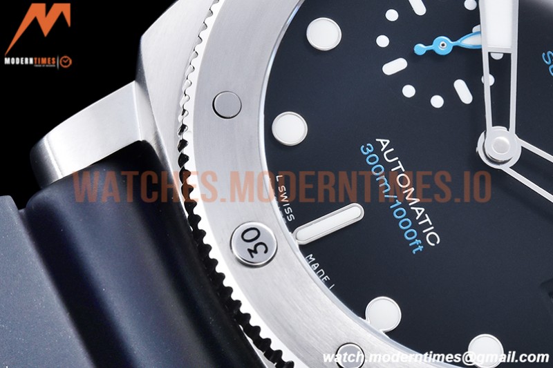Panerai - PAM1229 Submersible Quaranta 44mm SS/RU Blk VSF P900