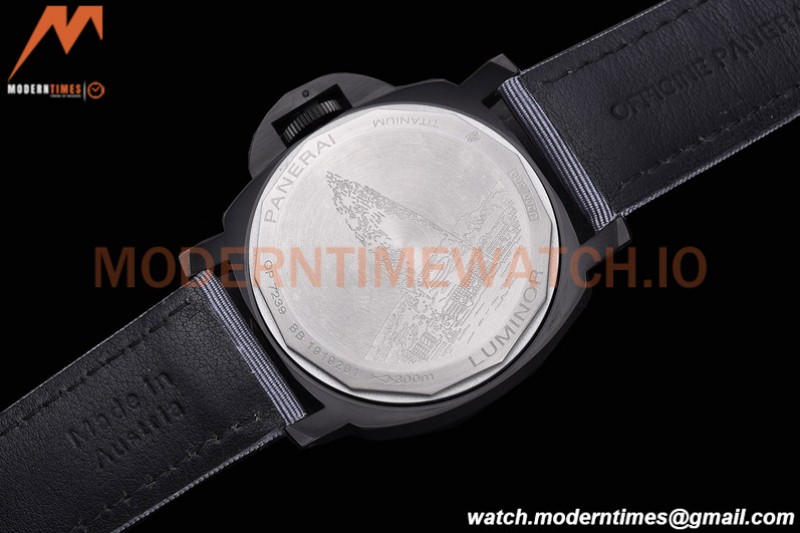 Panerai - Pam2121 Luminor Base Giorni Geneva Boutique TI/NY Black HWF A6497