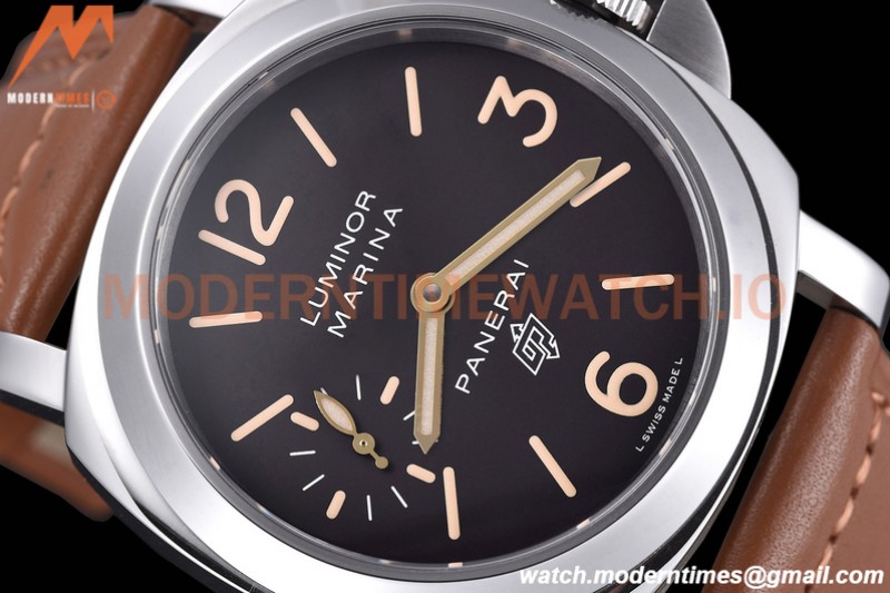 Panerai - Pam632 Luminor Marina Logo Tropical 44mm SS/LE Brown HWF A6497