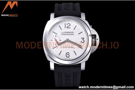 Panerai - Pam1342 Luminor Luna Rosa 44mm SS/RU White HWF A6497