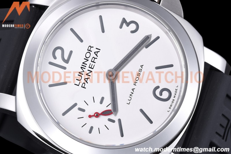Panerai - Pam1342 Luminor Luna Rosa 44mm SS/RU White HWF A6497