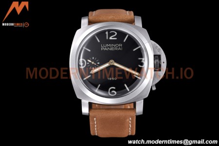 Panerai - Pam127 Luminor 1950 2002 Fiddy 47mm SS/LE Black HWF A6497