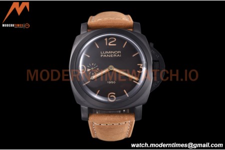Panerai - Pam375  Luminor 1950 3 Days Composite 47mm PVD/LE Black HWF P3000