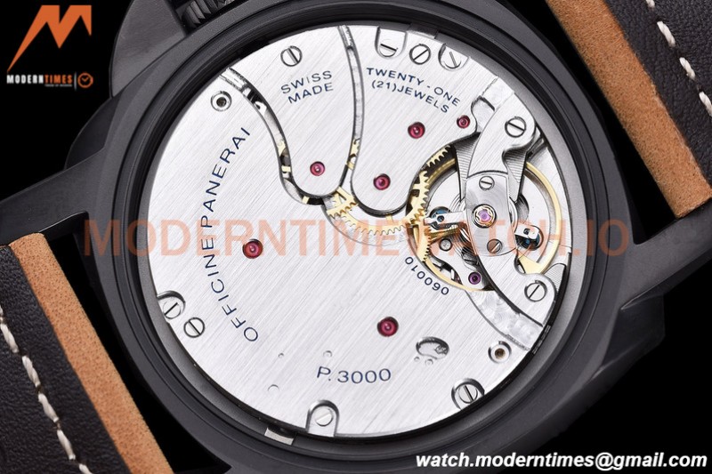 Panerai - Pam375  Luminor 1950 3 Days Composite 47mm PVD/LE Black HWF P3000