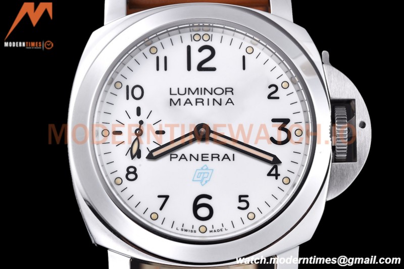 Panerai - Pam778 Luminor Marina Blue Logo 44mm SS/LE White HWF A6497