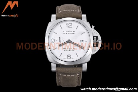 Panerai - PAM1394 Luminor Marina Automatic 42mm SS/LE White VSF P9010