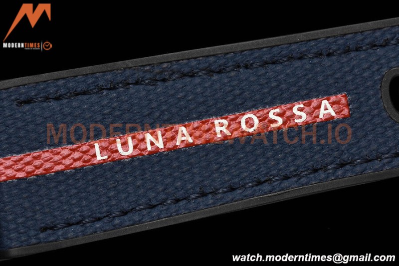 Panerai - PAM1408 Luminor Quaranta Luna Rossa 40mm DLC/RU Blue VSF P900
