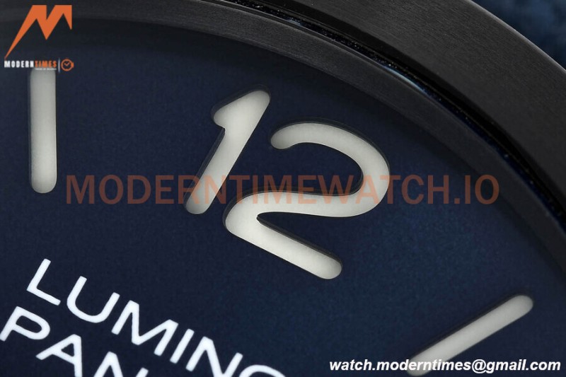 Panerai - PAM1408 Luminor Quaranta Luna Rossa 40mm DLC/RU Blue VSF P900