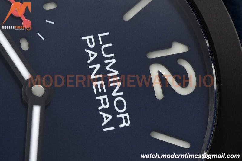 Panerai - PAM1408 Luminor Quaranta Luna Rossa 40mm DLC/RU Blue VSF P900