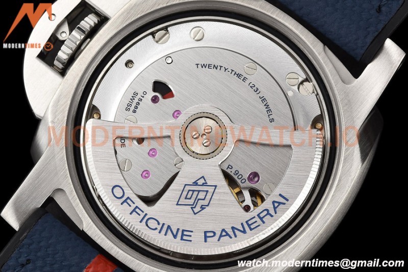 Panerai - PAM1404 Luminor Quaranta BiTempo GMT 40mm SS/RU Blue VSF P900