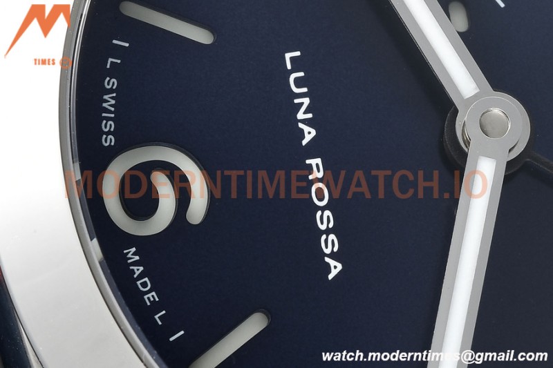 Panerai - PAM1404 Luminor Quaranta BiTempo GMT 40mm SS/RU Blue VSF P900