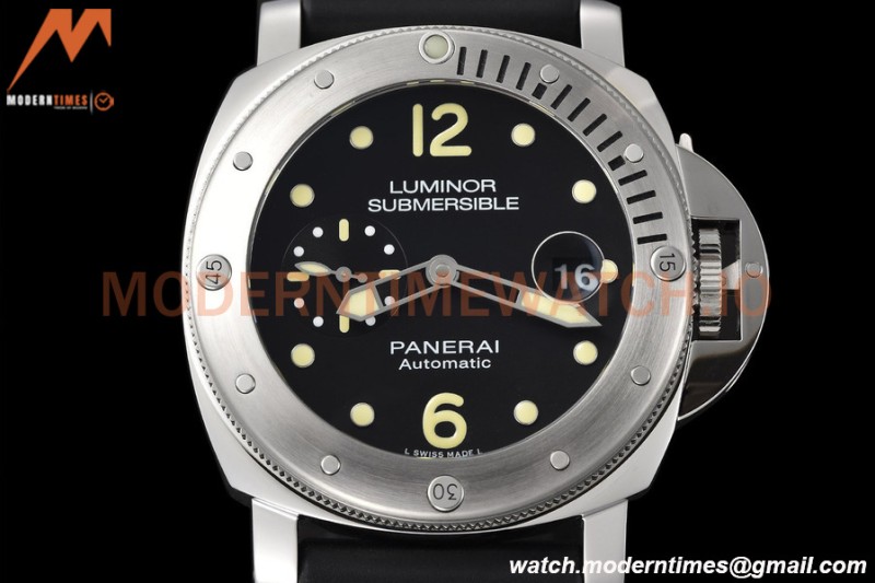 Panerai - PAM1024 Luminor Submersible Automatic Acciaio 44mm SS/RU Black VSF P900