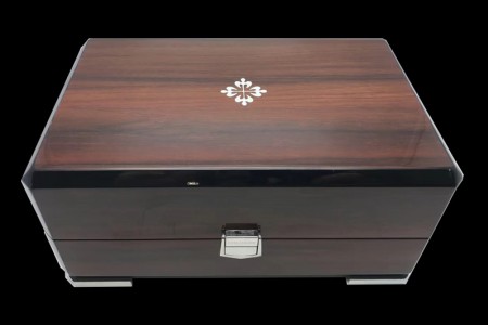 Patek Philippe - Large Wooden Box Set 1:1 Quality with Full Set of Booklets and Card