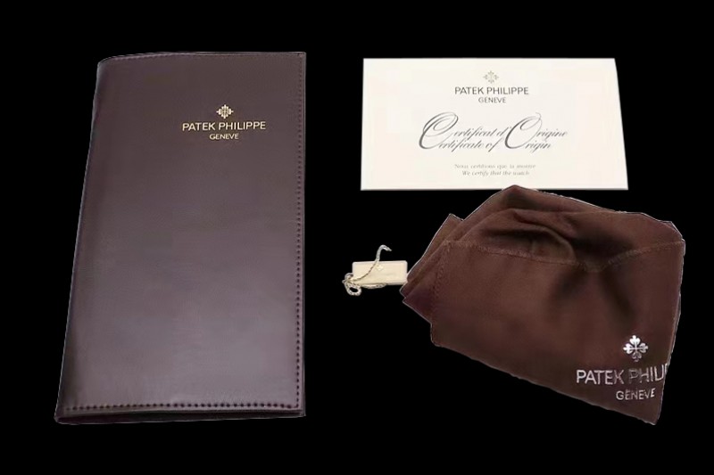 Patek Philippe - Large Wooden Box Set 1:1 Quality with Full Set of Booklets and Card