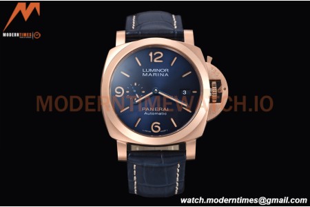 Panerai - PAM1112 Luminor Marina Goldtech 44mm RG/LE Blue TTF P9010