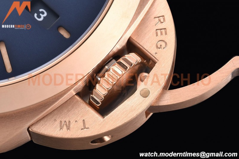 Panerai - PAM1112 Luminor Marina Goldtech 44mm RG/LE Blue TTF P9010