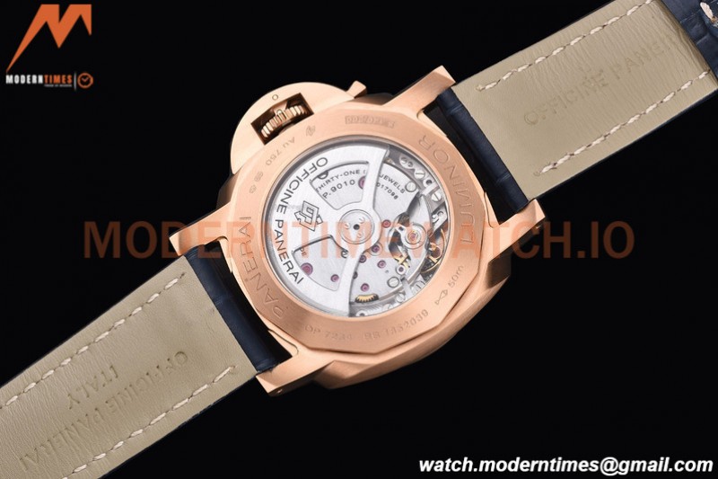 Panerai - PAM1112 Luminor Marina Goldtech 44mm RG/LE Blue TTF P9010