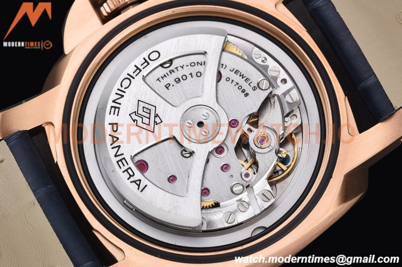 Panerai - PAM1112 Luminor Marina Goldtech 44mm RG/LE Blue TTF P9010