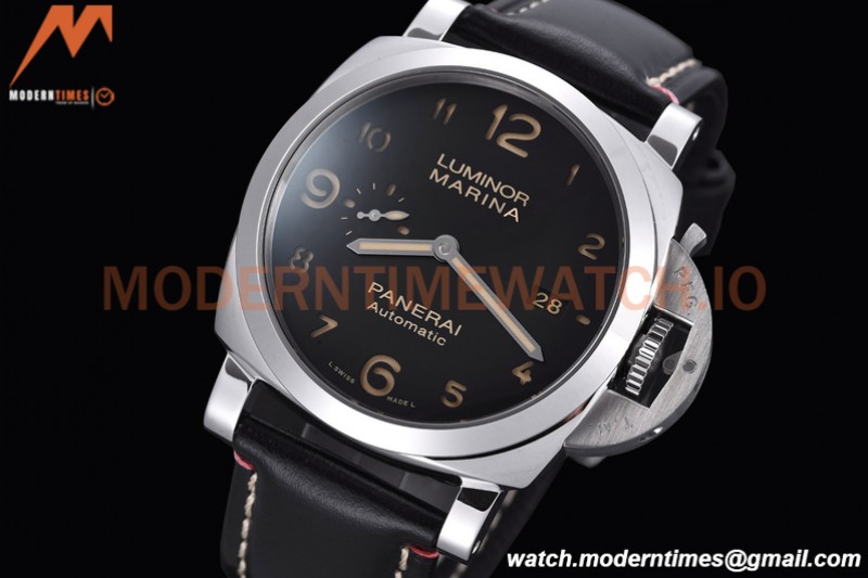 Panerai - PAM910 Luminor Marina "FU" 44mm SS/LE Black TTF P9010