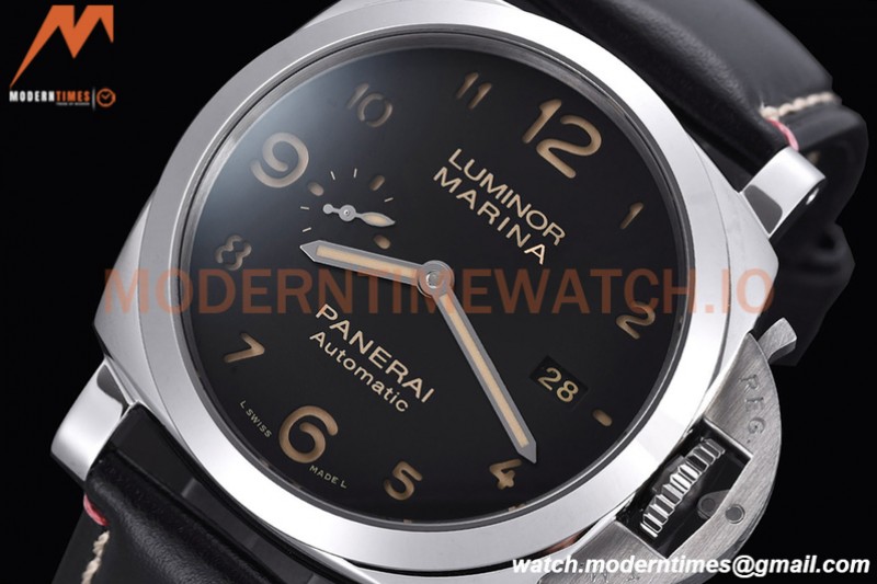 Panerai - PAM910 Luminor Marina "FU" 44mm SS/LE Black TTF P9010