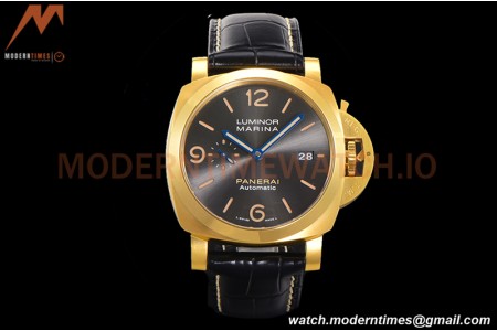 Panerai - PAM1115 Luminor Marina Automatic 44mm YG/LE Grey VSF P9010