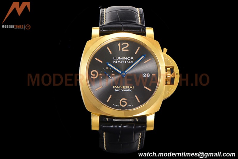 Panerai - PAM1115 Luminor Marina Automatic 44mm YG/LE Grey VSF P9010