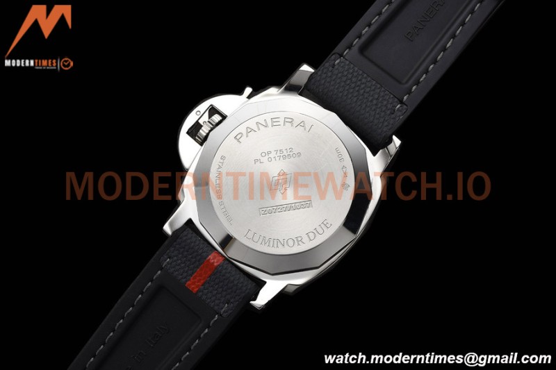 Panerai - PAM1381 Luminor Due Luna Rossa 42mm SS/RU White VSF P900