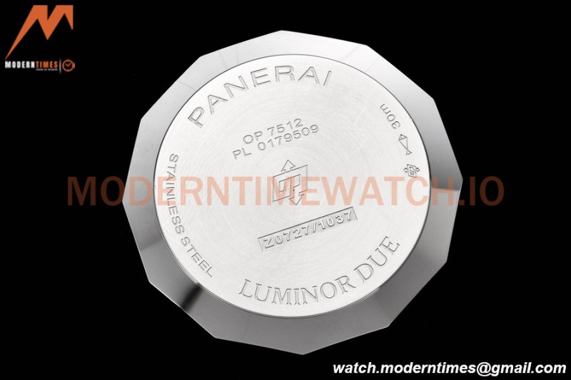 Panerai - PAM1381 Luminor Due Luna Rossa 42mm SS/RU White VSF P900