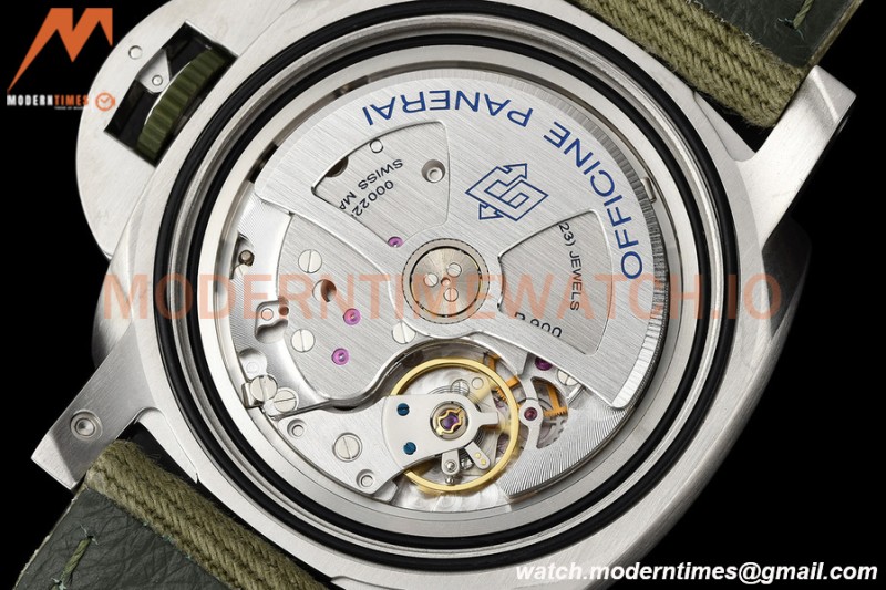 Panerai - PAM1287 Submersible QuarantaQuattro Automatic 44mm SS/NY Green SBF P900