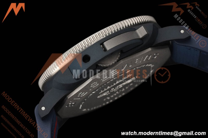 Panerai - PAM1466 Submersible QuarantaQuattro Luna Rossa 44mm CER/RU Blue VSF P900