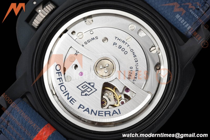 Panerai - PAM1466 Submersible QuarantaQuattro Luna Rossa 44mm CER/RU Blue VSF P900