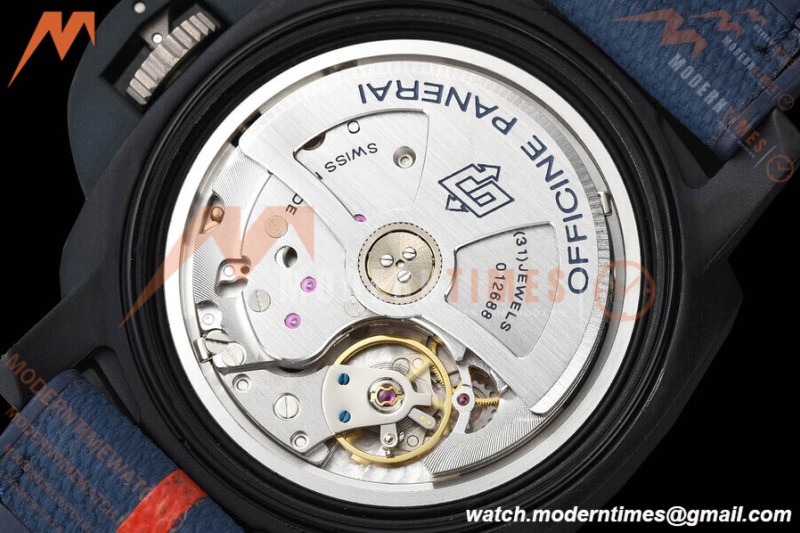 Panerai - PAM1543 Submersible QuarantaQuattro Luna Rossa 44mm CER/RU White VSF P900