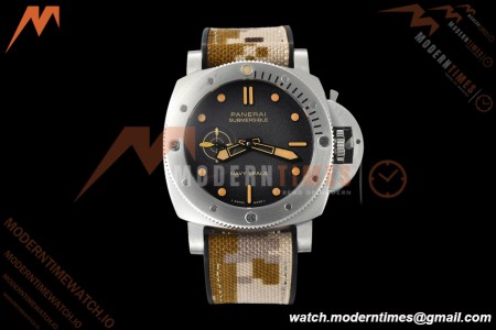 Panerai - PAM1518 Submersible QuarantaQuattro Navy SEALs 44mm SS/RU G-Black VSF P900