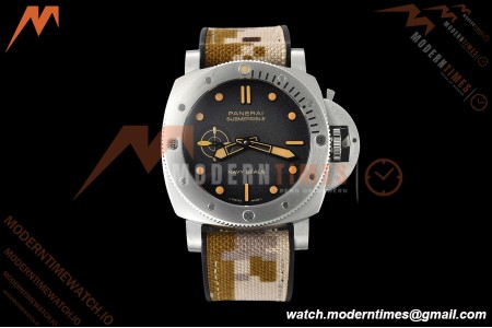Panerai - PAM1518 Submersible QuarantaQuattro Navy SEALs 44mm SS/RU G-Black VSF P900
